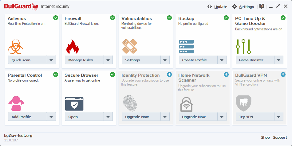 Bulluard Internet Security