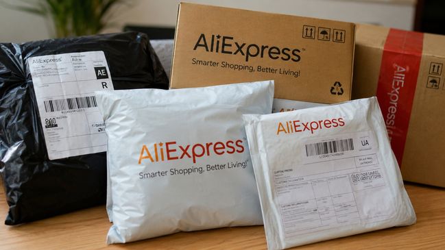 Pakete von AliExpress