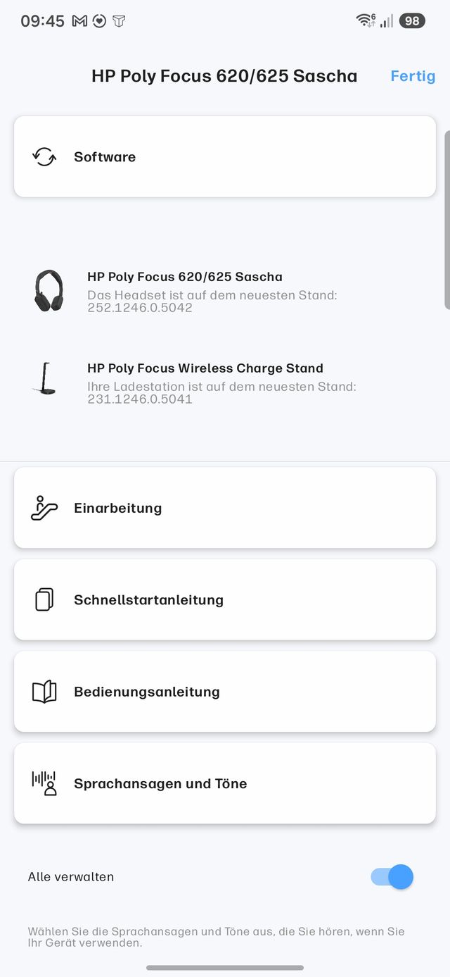 Die HP-App Poly Studio Mobile bietet eine Fülle an Funktionen und auch eine ausführliche Anleitung