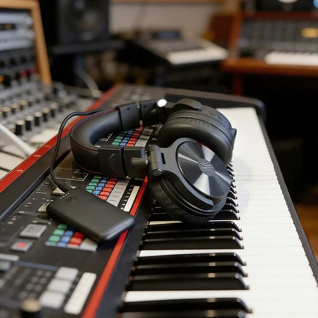 Der Studio Max 2 lässt sich per Funktransmitter einfach mit Instrumenten verbinden