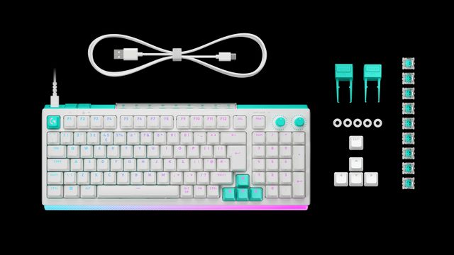 An Zubehör geizt Logitech bei der G512 X nicht