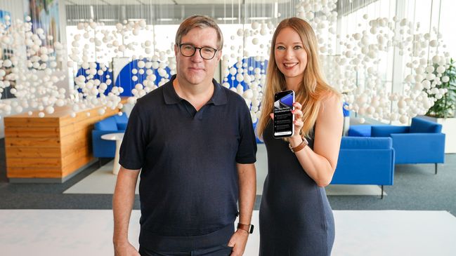 Jörg Kablitz (links), Chief Partner & Wholesale Officer, und Viviane Fenke, Director Strategy, Analysis & Special Project bei Telefónica Deutschland