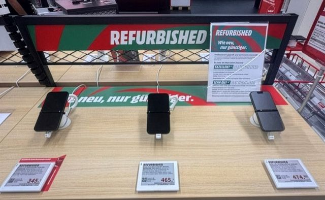 Beispielsbild von Refurbished Smartphones bei Mediamarkt Schweiz
