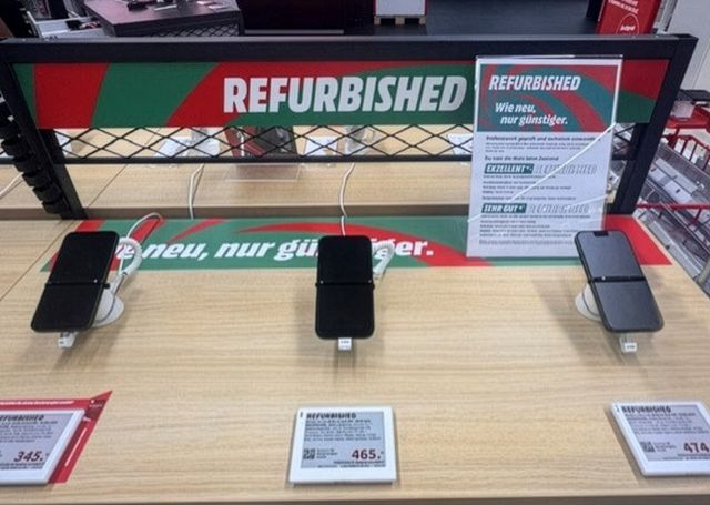 Beispielsbild von Refurbished Smartphones bei Mediamarkt Schweiz