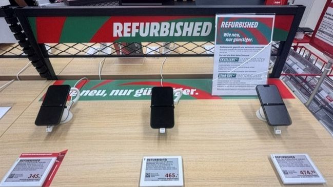 Beispielsbild von Refurbished Smartphones bei Mediamarkt Schweiz