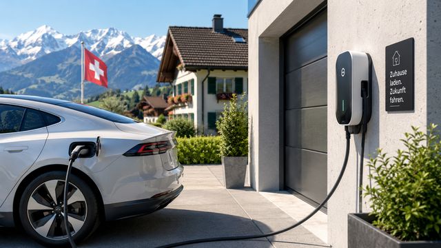 Themenbild Laden zu Hause von Elektroautos