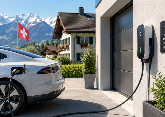Themenbild Laden zu Hause von Elektroautos