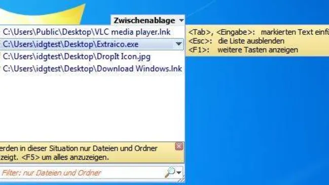 Die erweiterte Zwischenablage von Clipboard Master