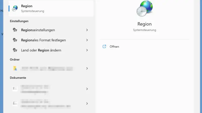 Screenshot Befehl im Startmenü von Windows 11