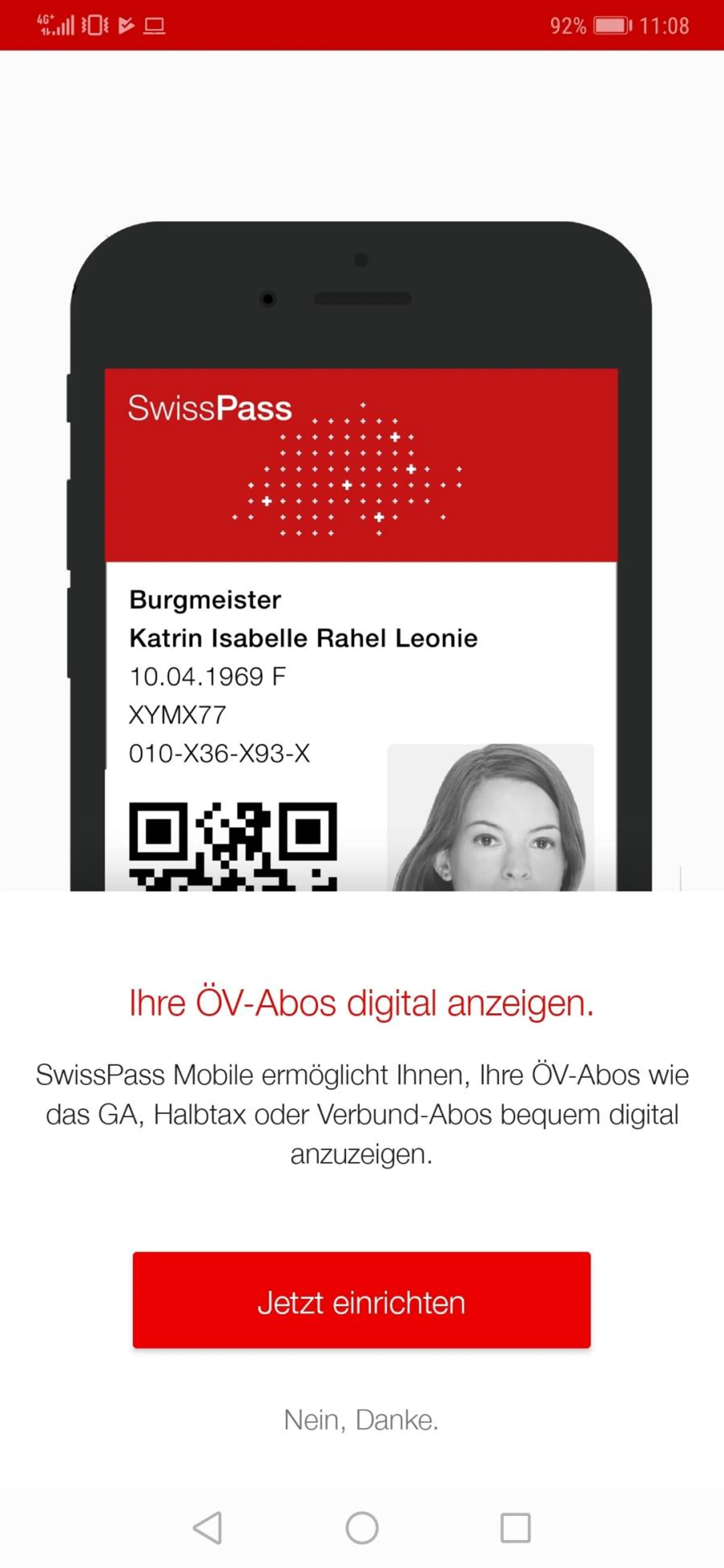 Screenshots Tune-In-App