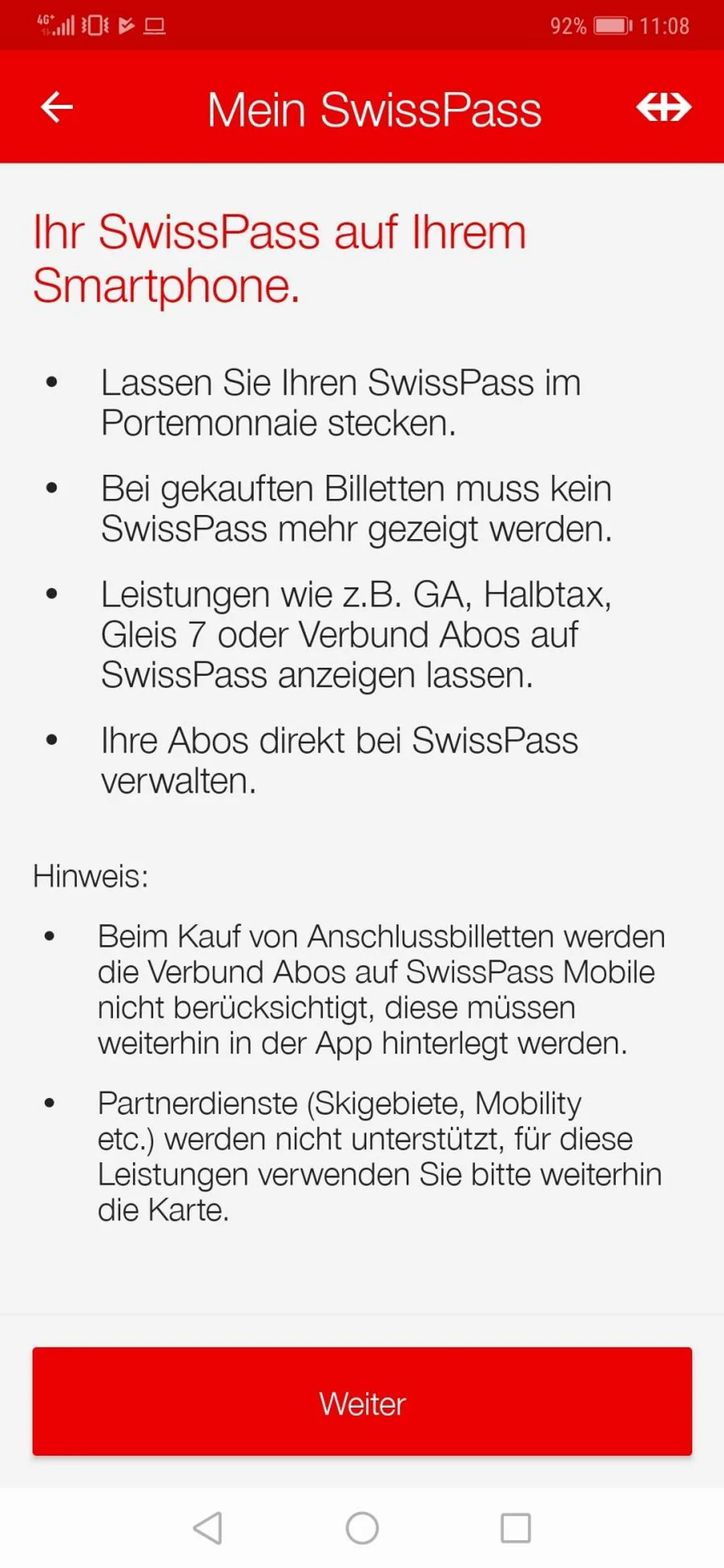 Screenshots Tune-In-App