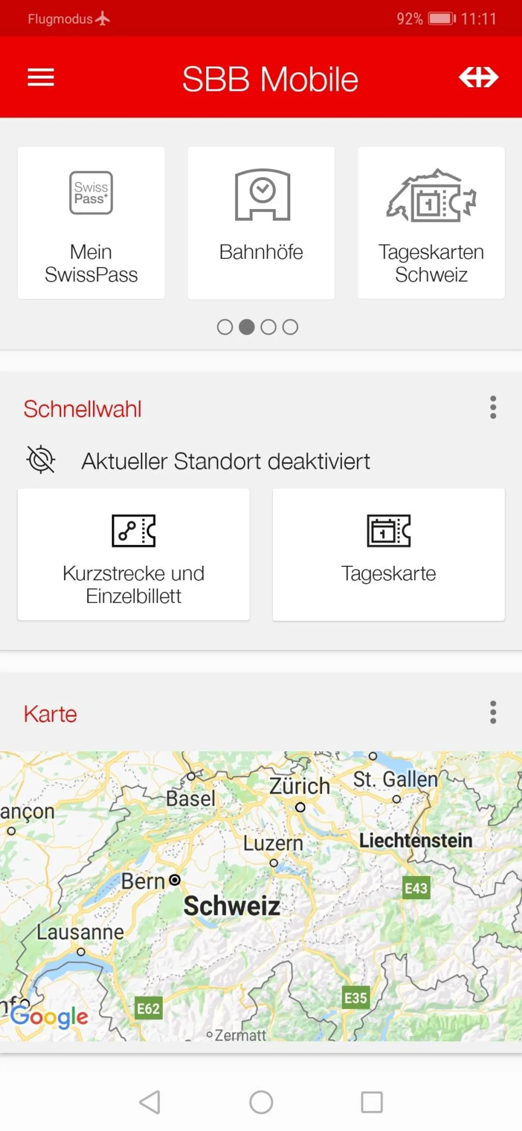 Screenshots Tune-In-App