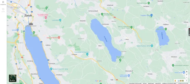 Google Maps in der Webversion