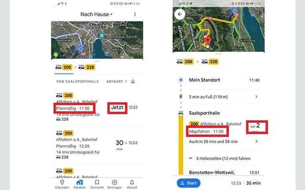 Screenshots Tune-In-App