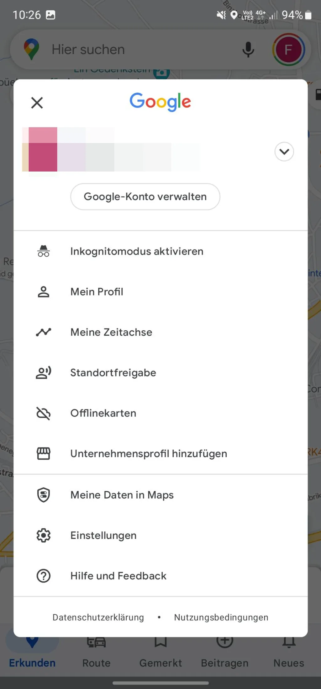 Screenshots Tune-In-App