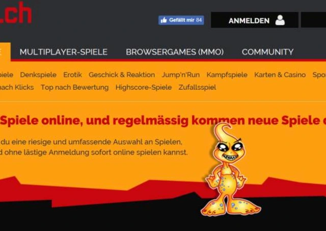 Screenshot der Play-it-Webseite