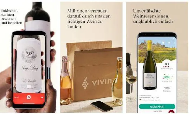 Screenshots Vivino App