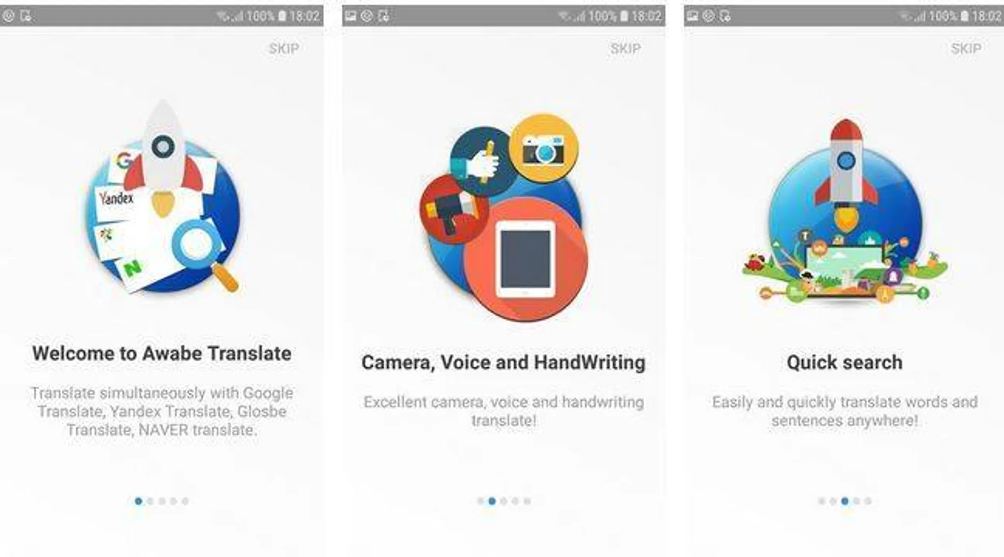 Screenshots Tune-In-App
