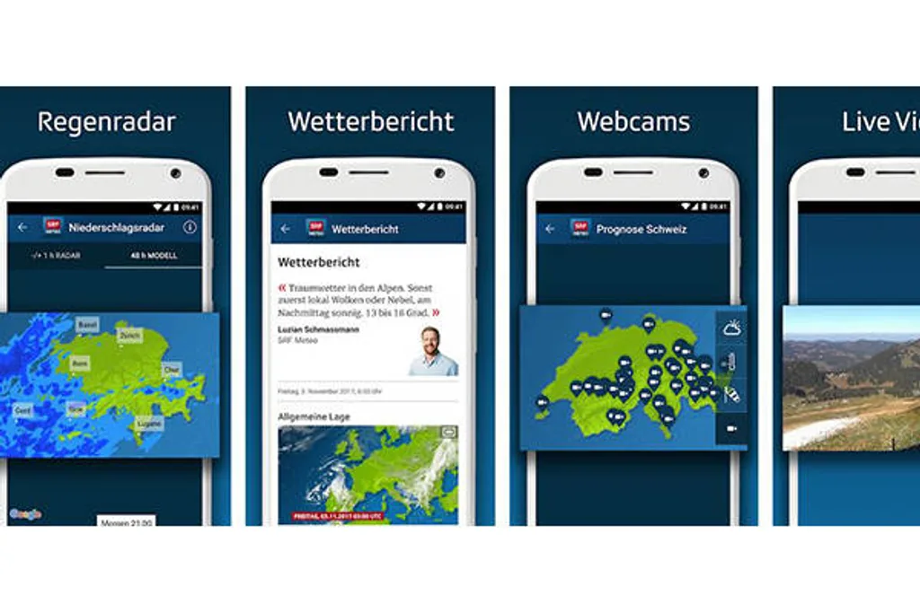 Screenshots Tune-In-App