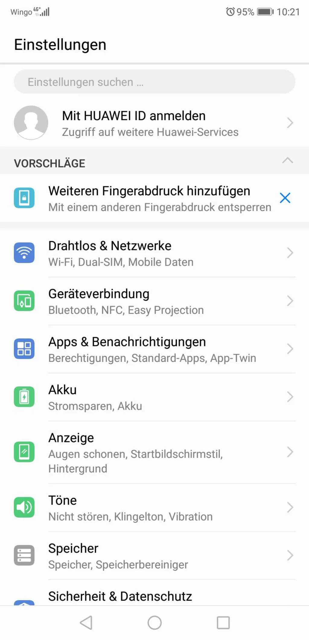 Screenshots Tune-In-App