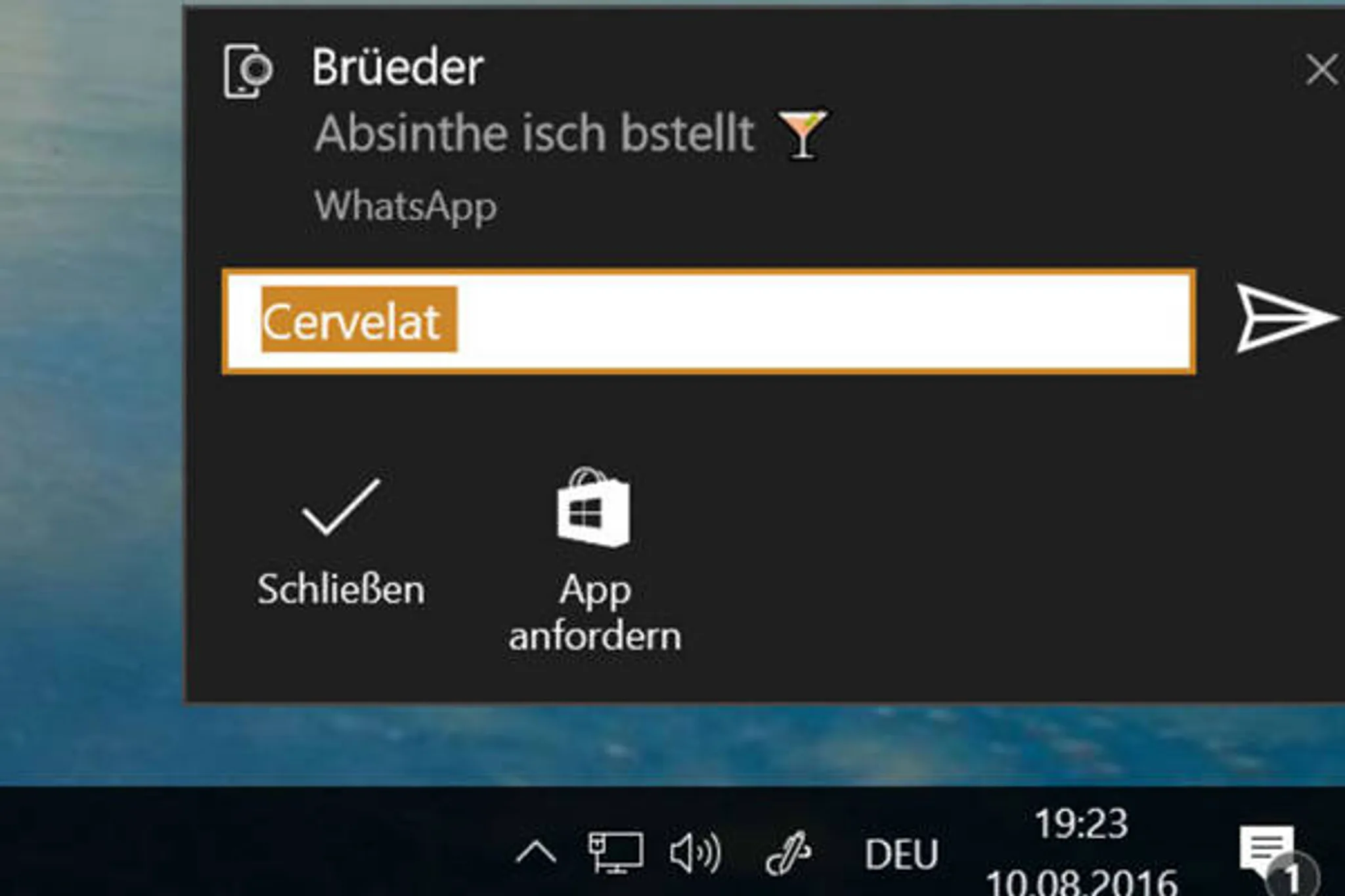 Screenshots Tune-In-App
