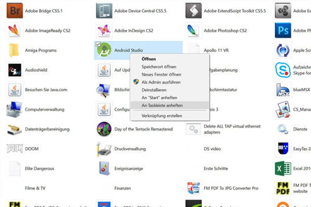 Screenshots Tune-In-App