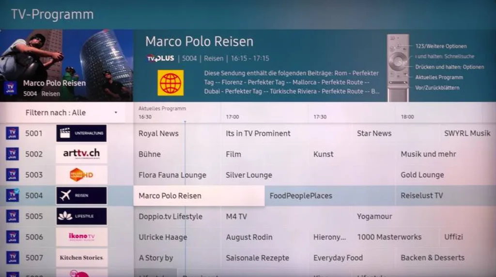 Screenshots Tune-In-App