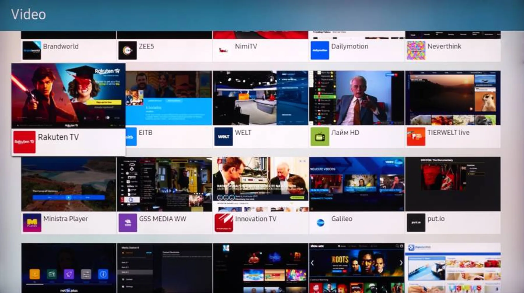 Screenshots Tune-In-App