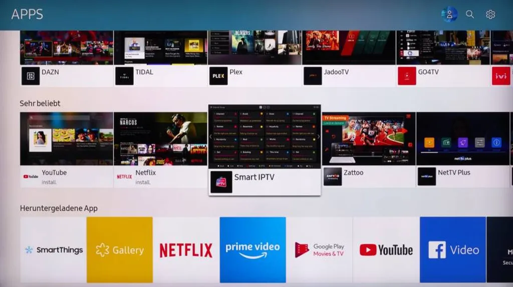 Screenshots Tune-In-App