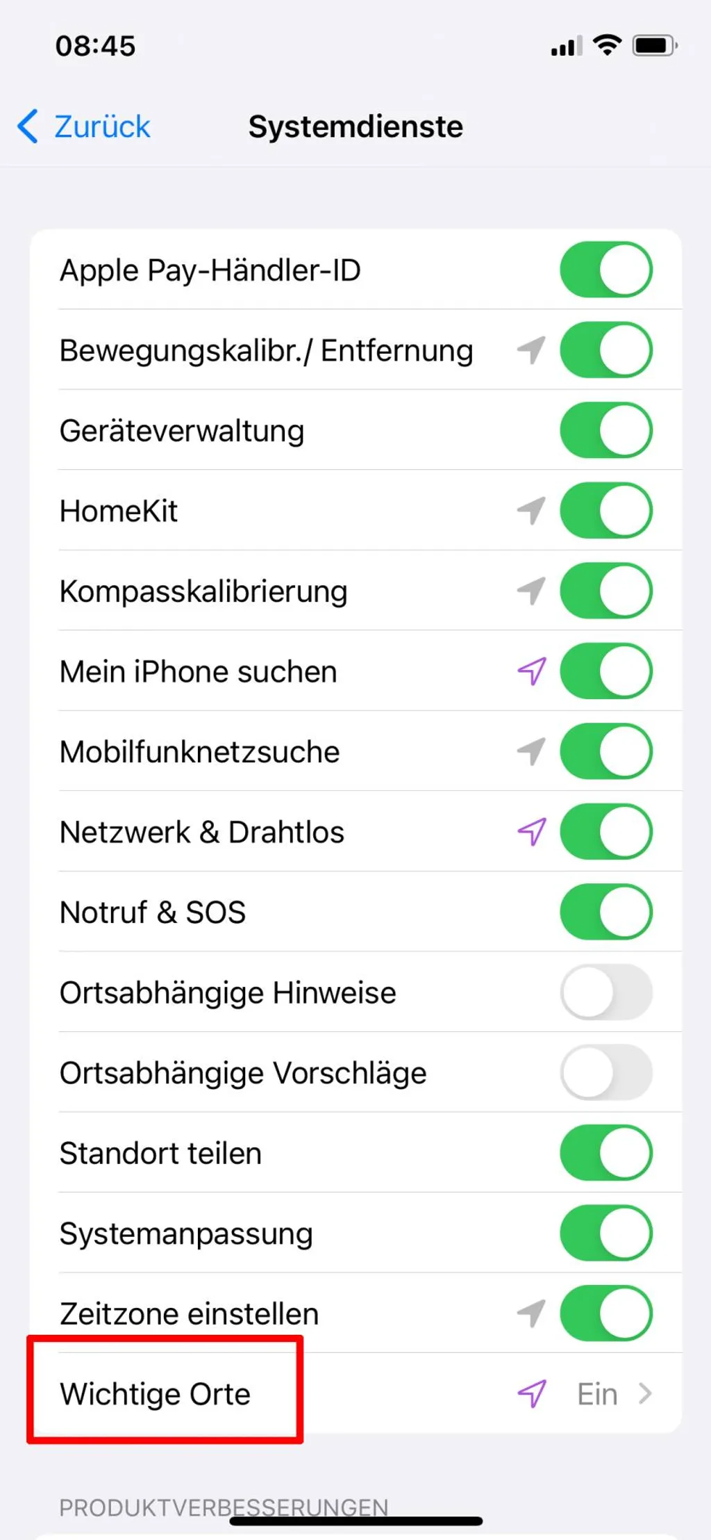 Screenshots Tune-In-App