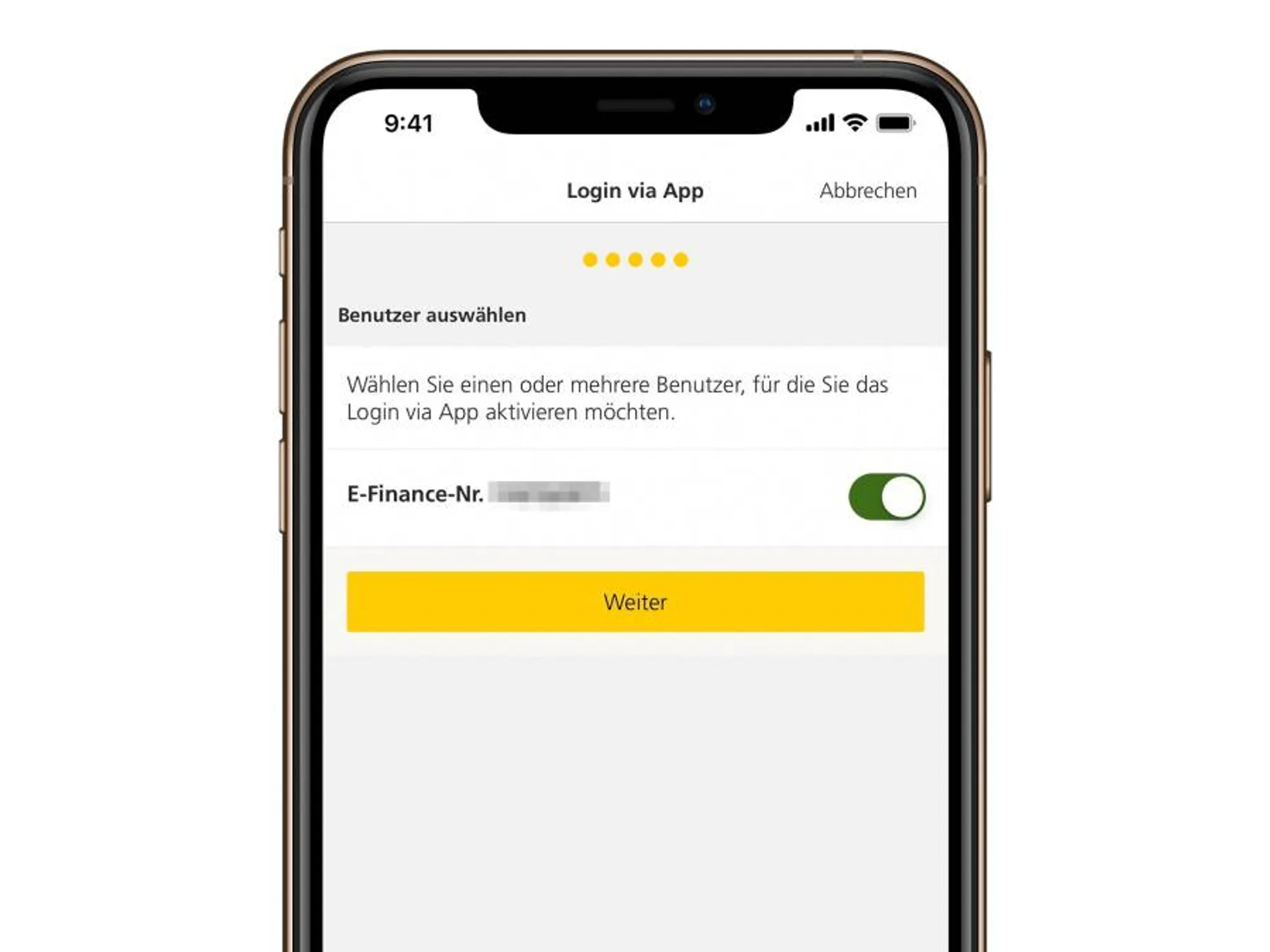 Screenshots Tune-In-App