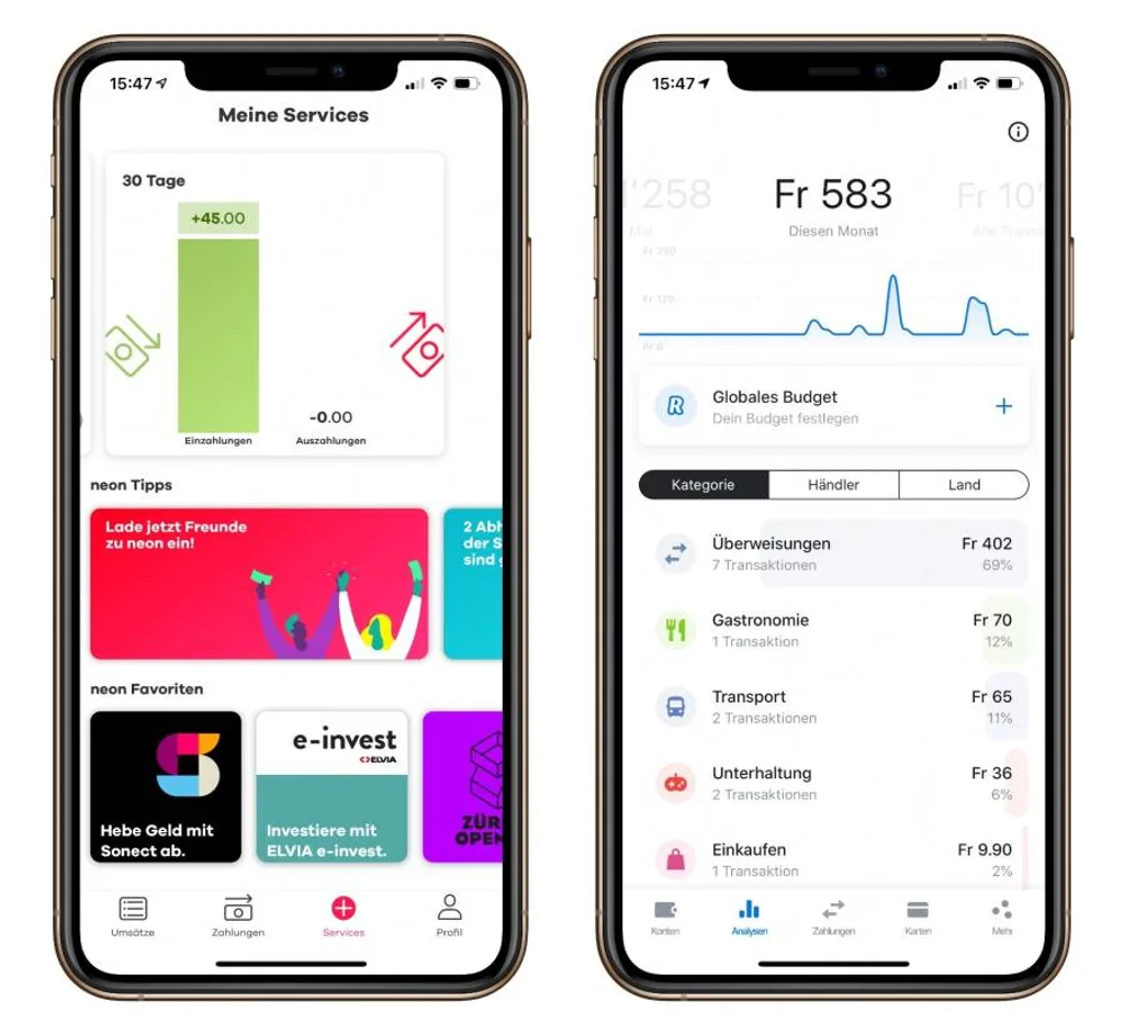 Screenshots Tune-In-App