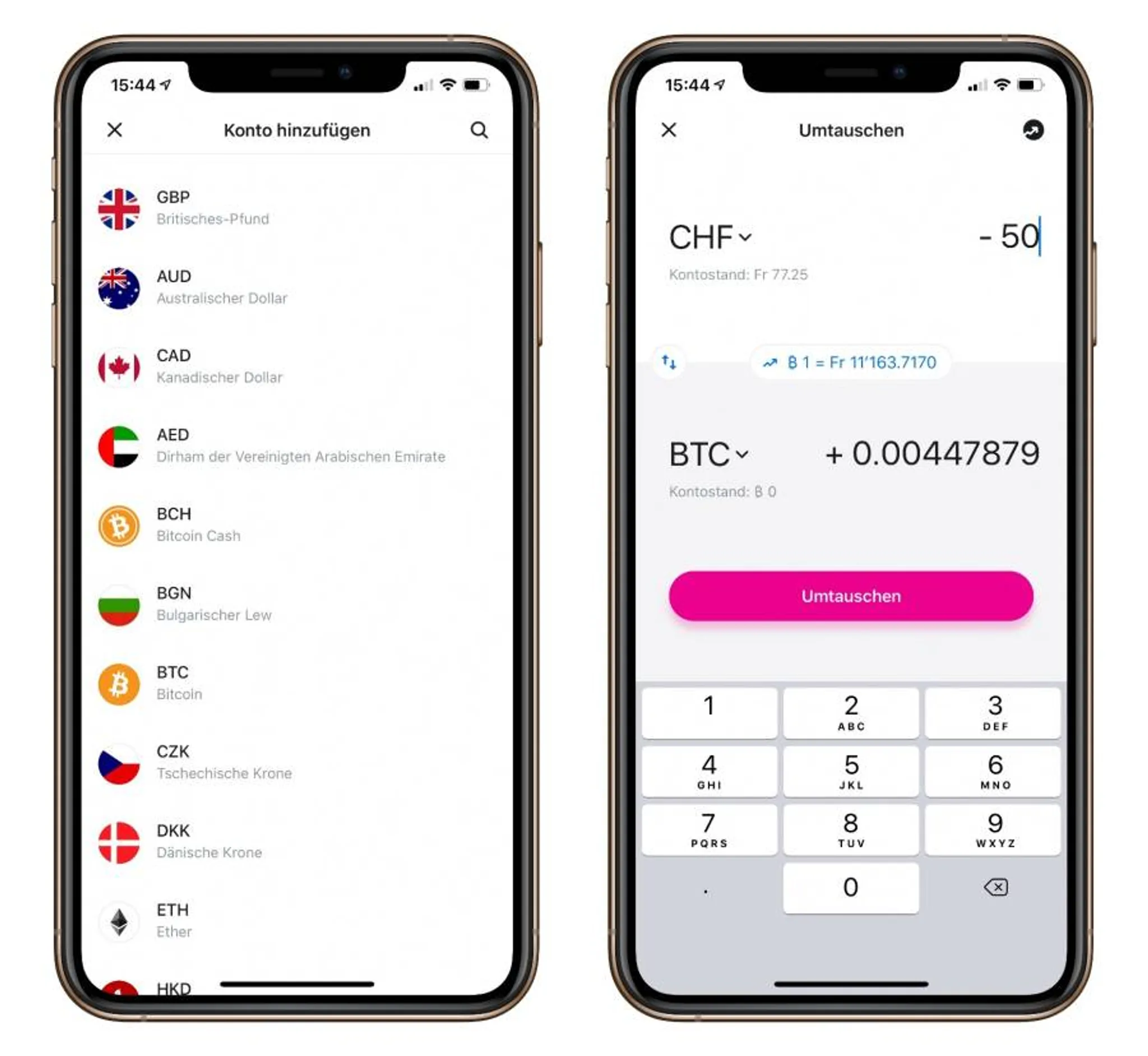 Screenshots Tune-In-App