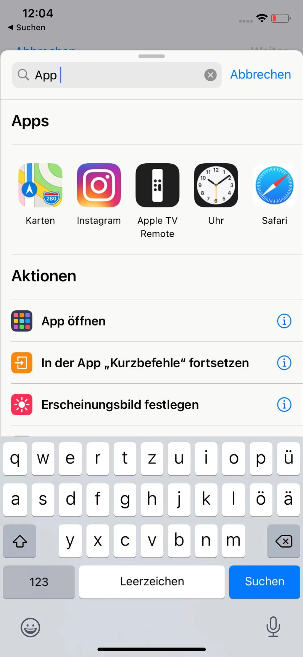 Screenshots Tune-In-App