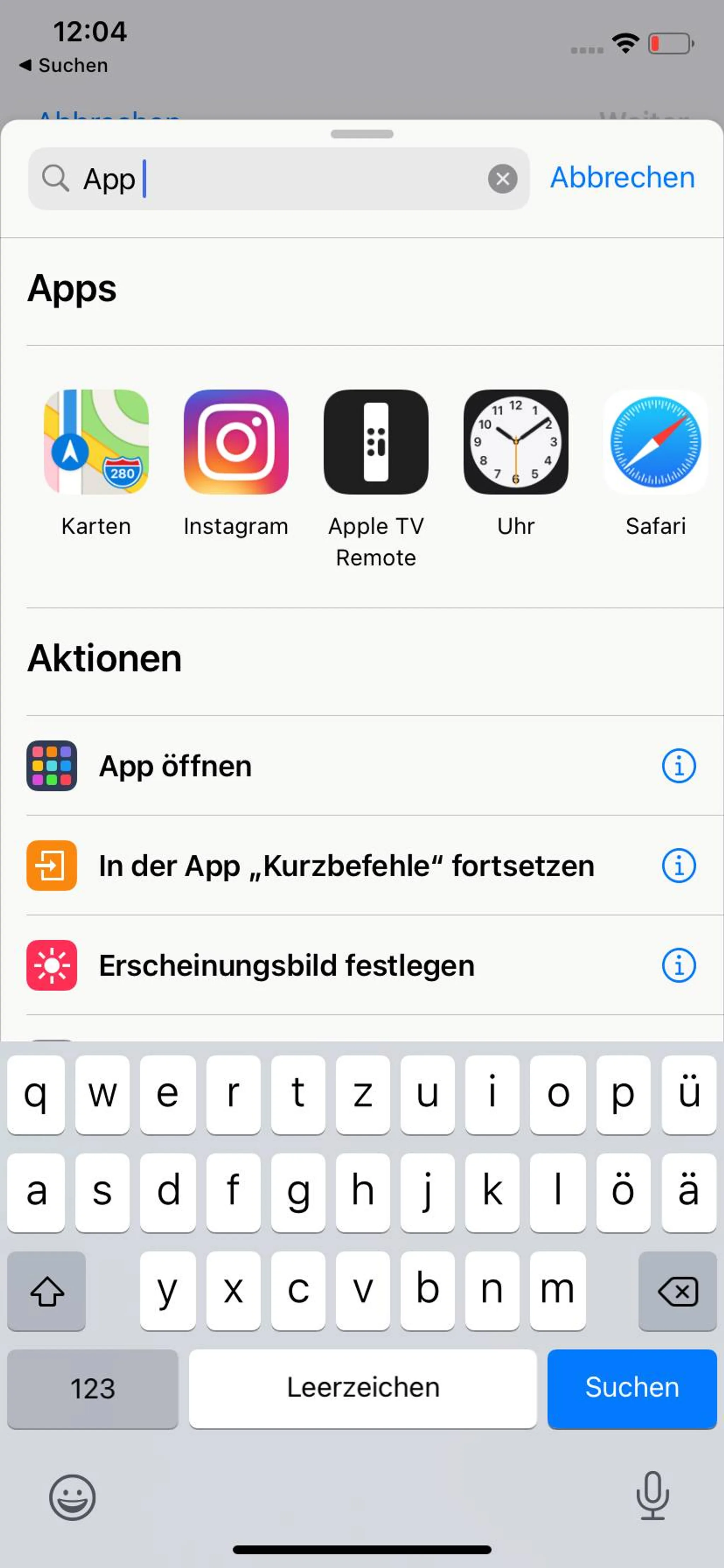 Screenshots Tune-In-App
