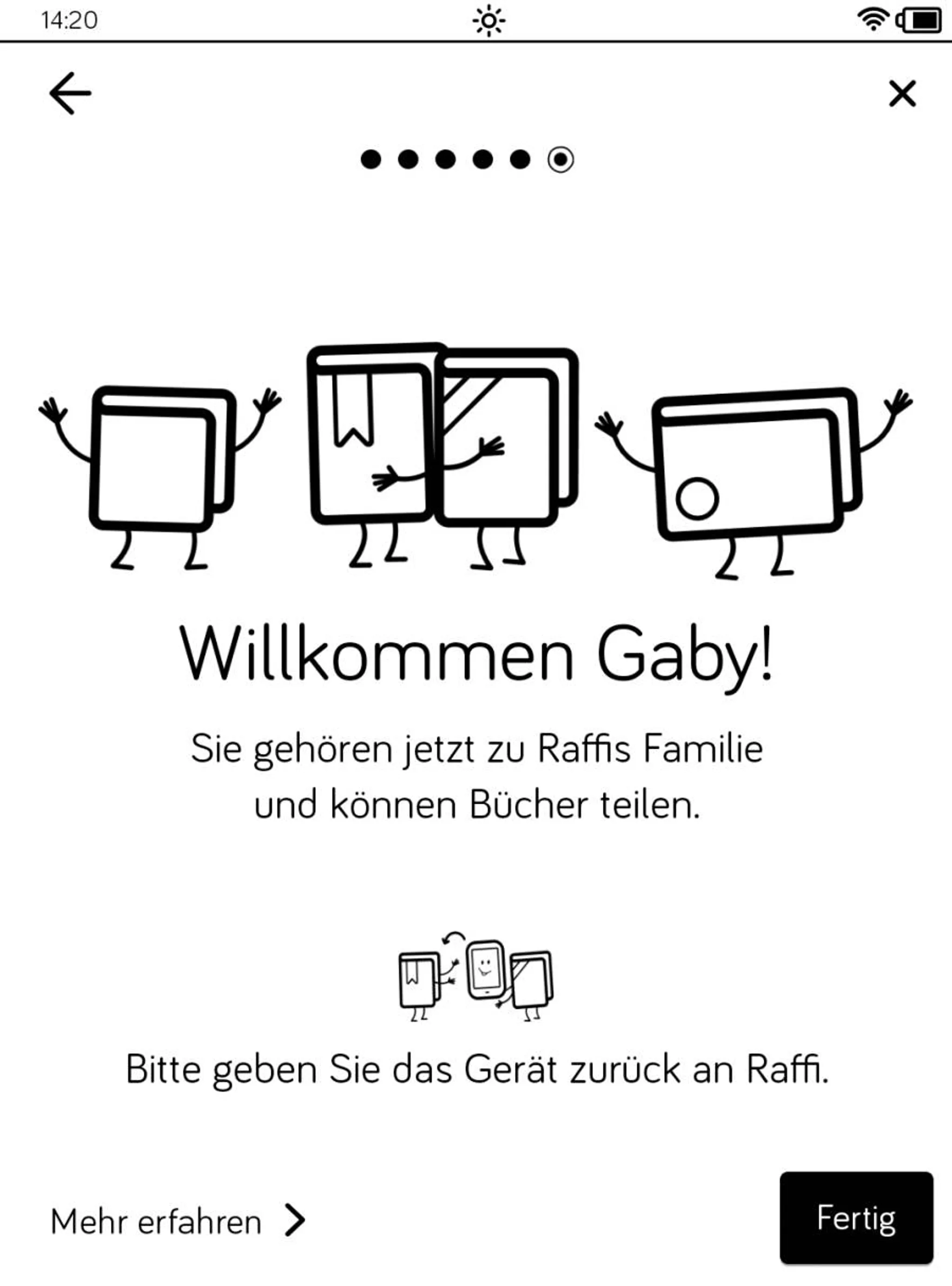 Screenshots Tune-In-App