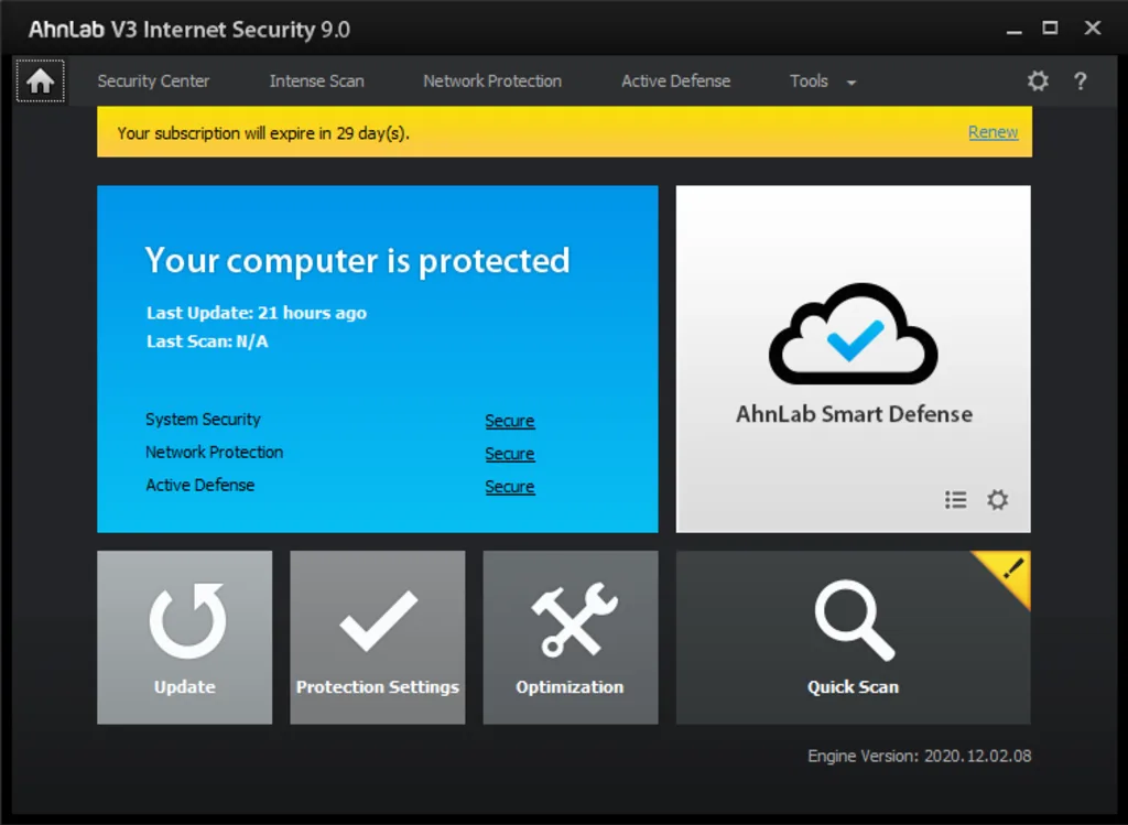 AhnLab V3 Internet Security