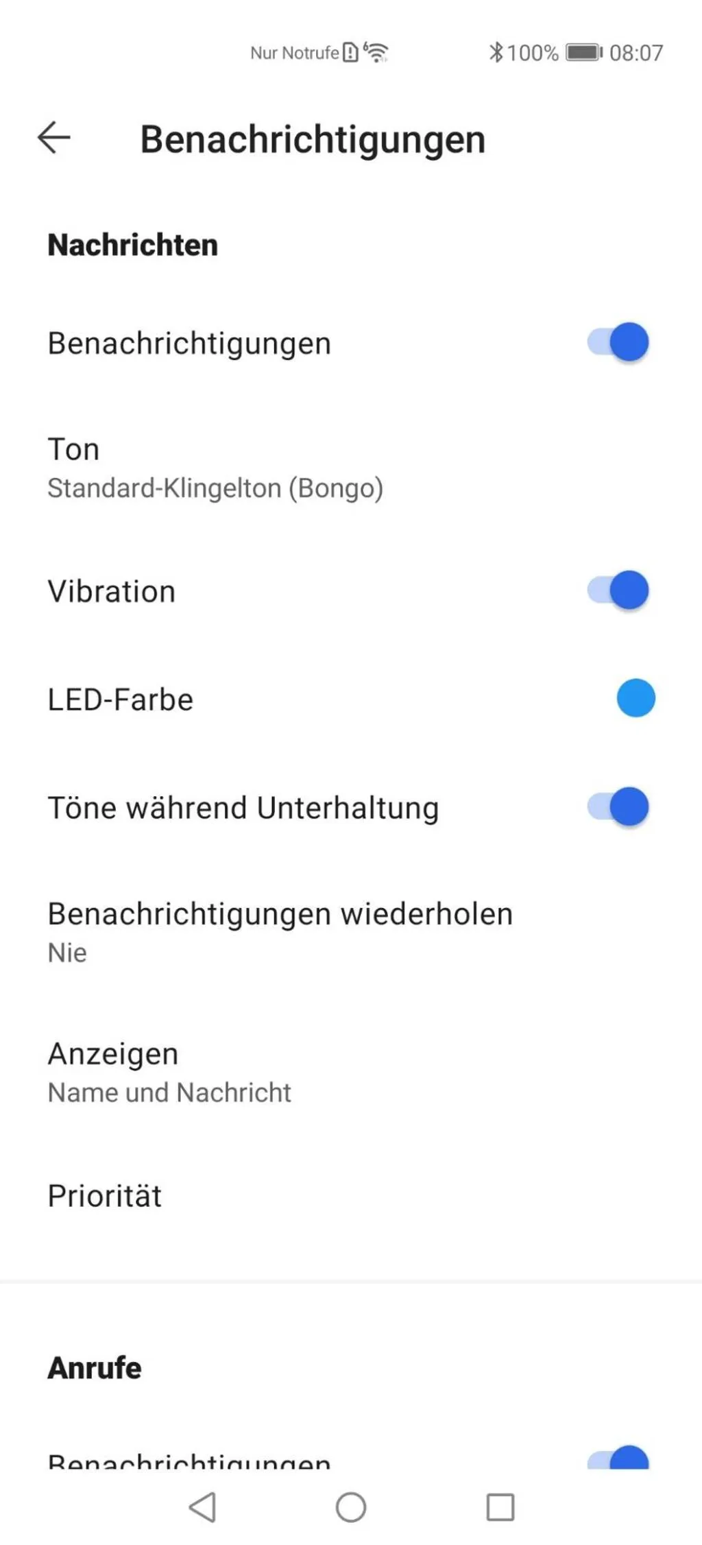 Screenshots Tune-In-App