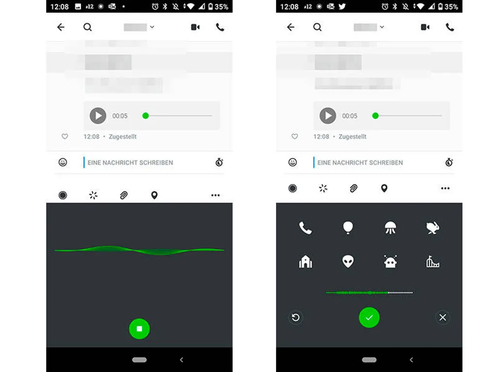 Screenshots Tune-In-App