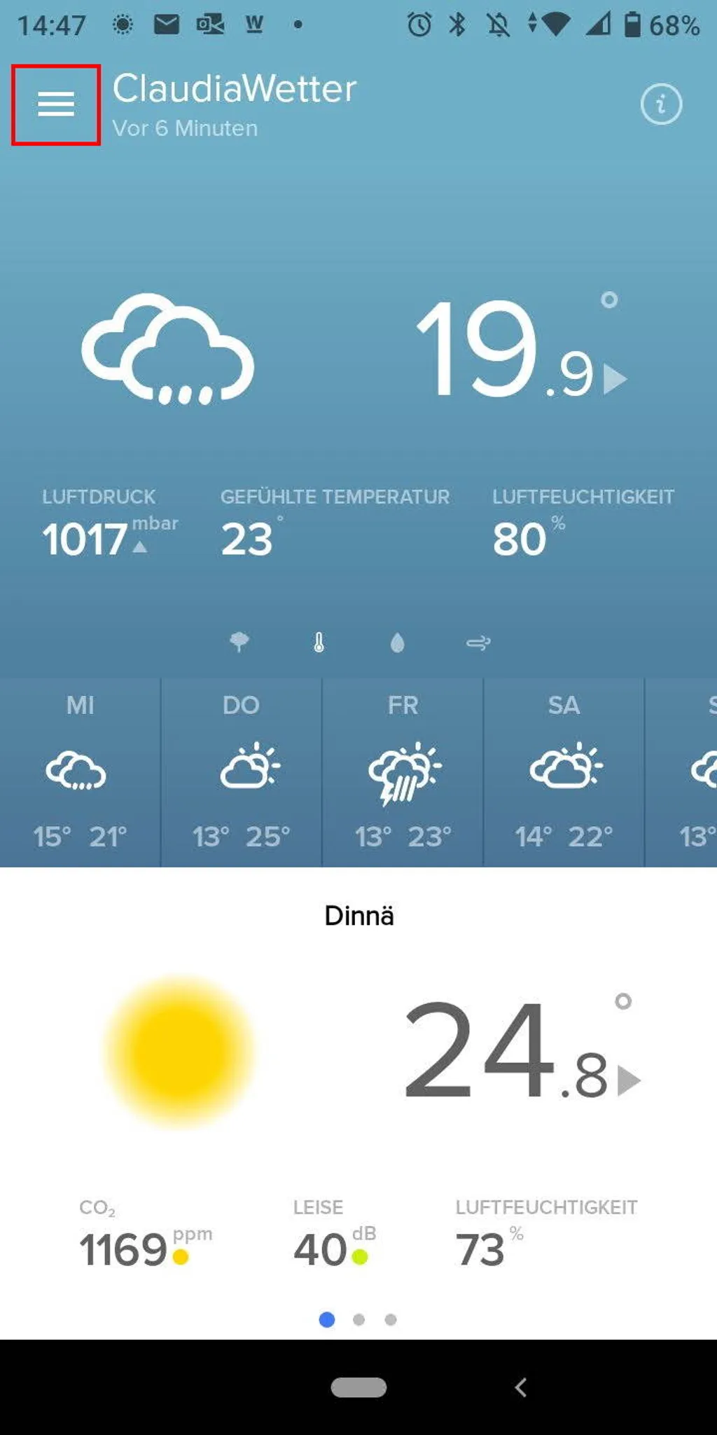 Screenshots Tune-In-App