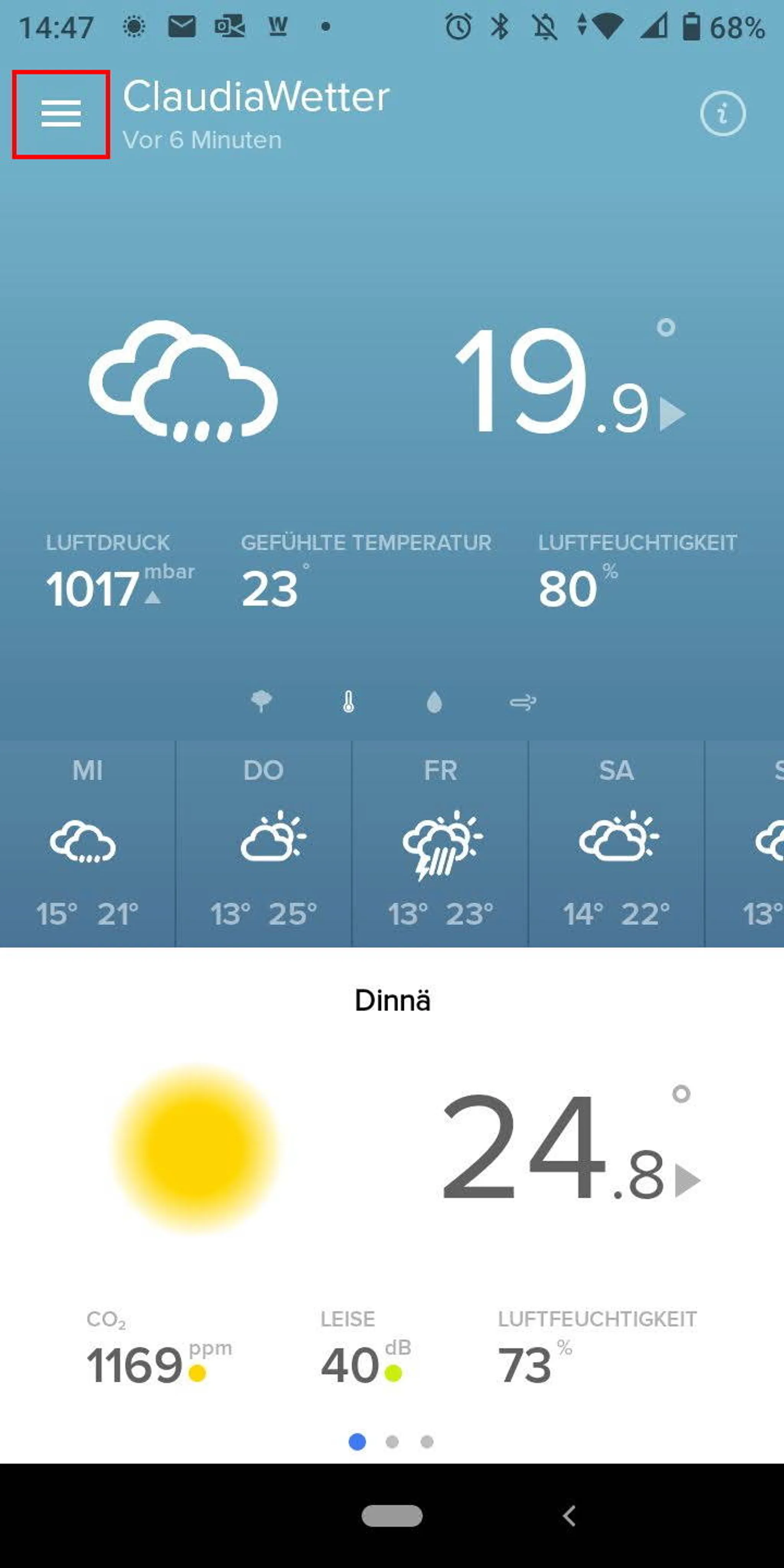 Screenshots Tune-In-App