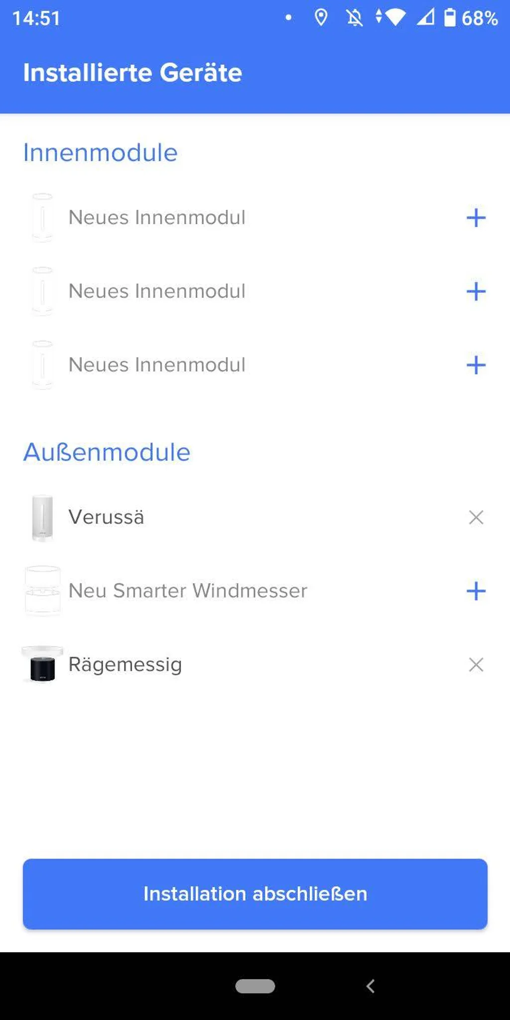 Screenshots Tune-In-App