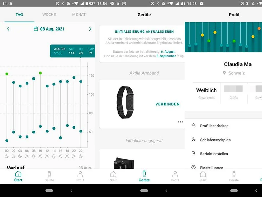 Screenshots Tune-In-App