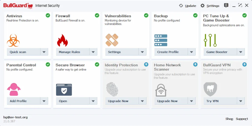 Bulluard Internet Security