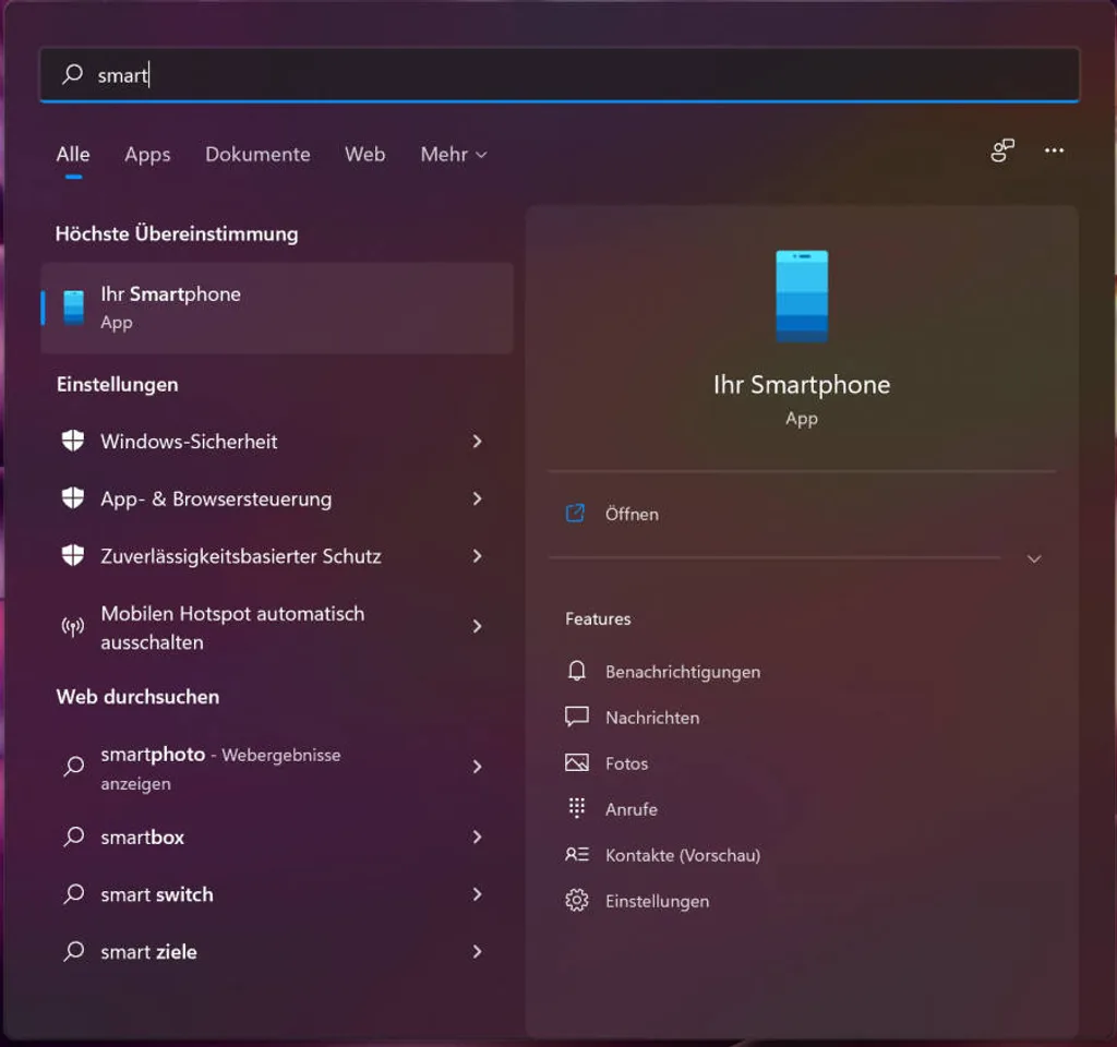 Screenshots Tune-In-App