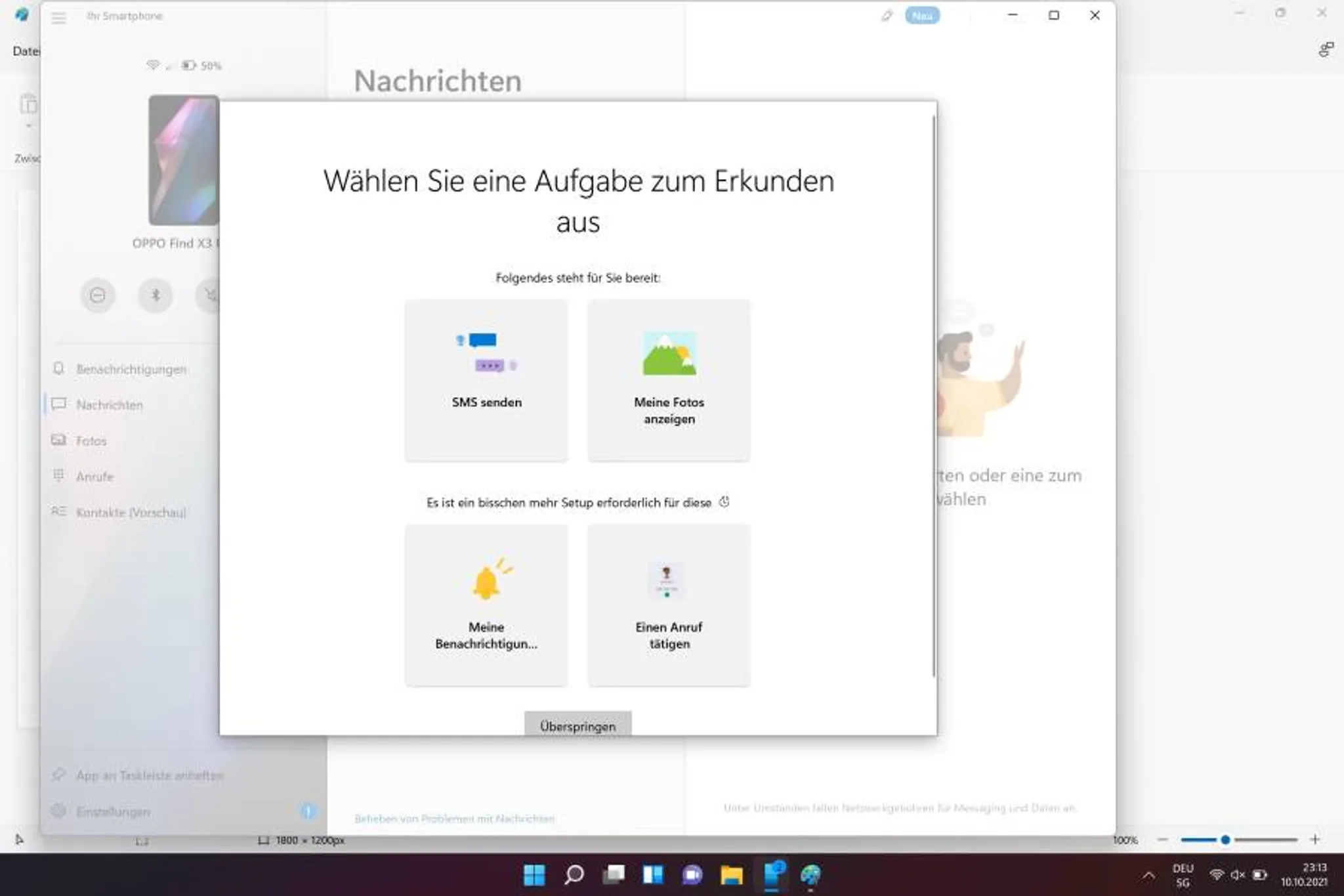 Screenshots Tune-In-App