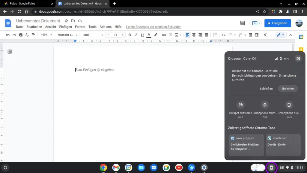 Screenshot Phone Hub