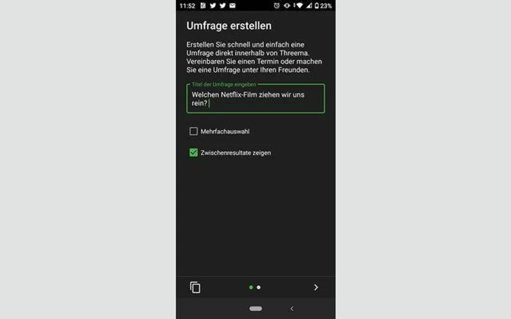 Screenshots Tune-In-App