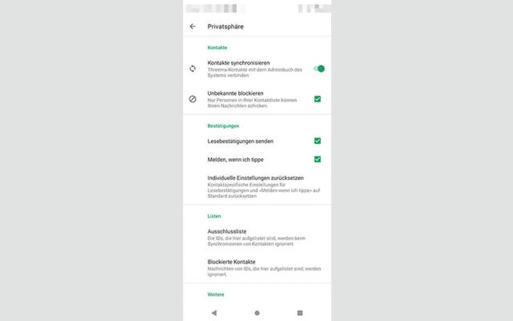 Screenshots Tune-In-App