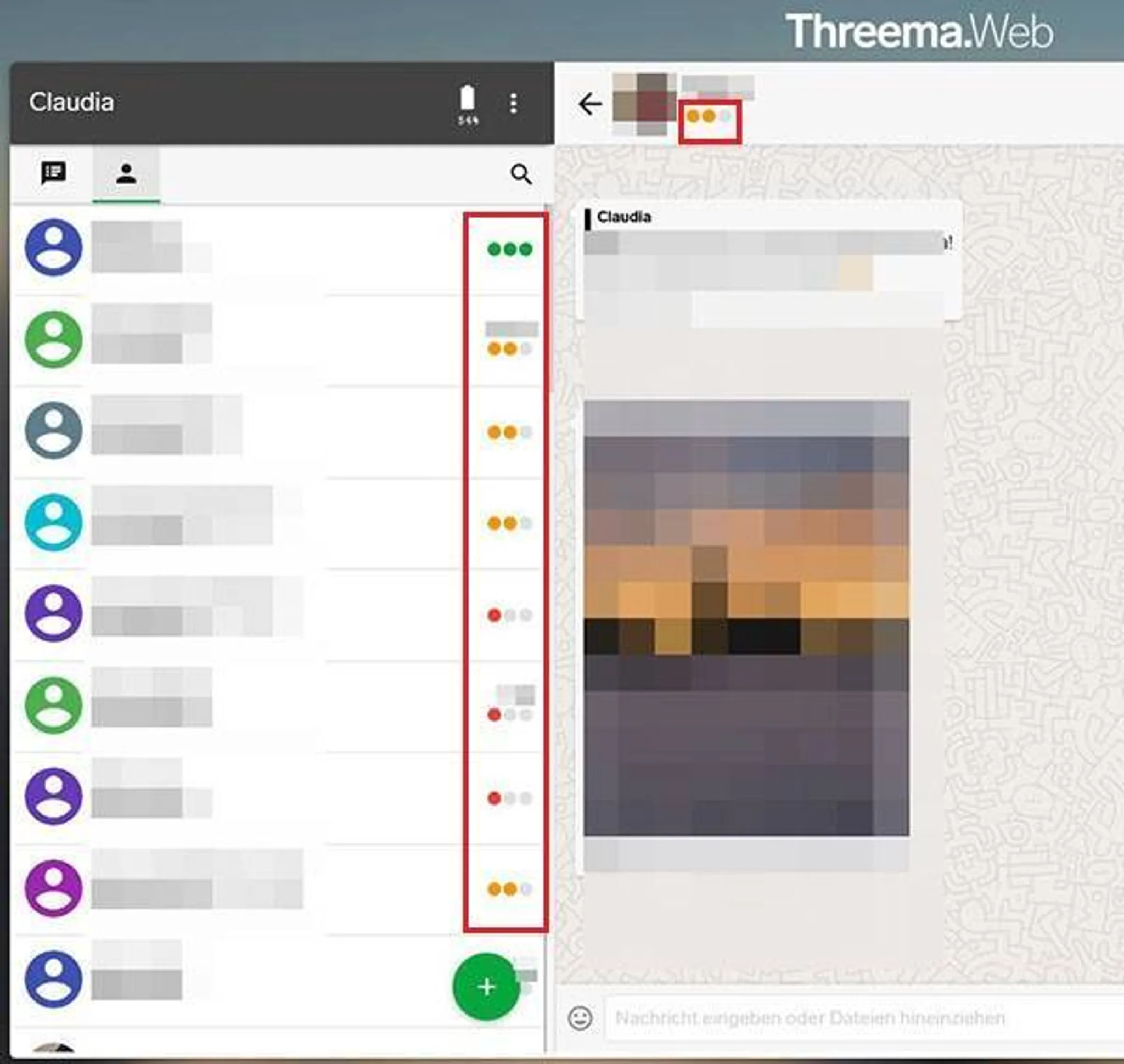 Screenshots Tune-In-App